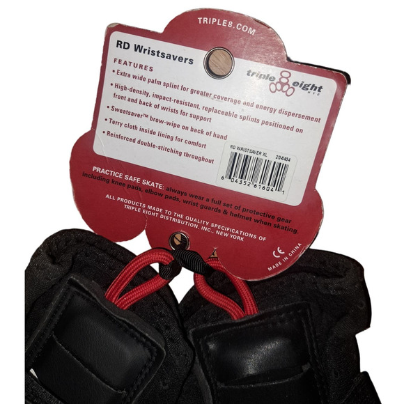 NWT-Triple Eight RD Ladies XL Wristsaver Wrist Guards Roller Derby - Picture 12 of 13